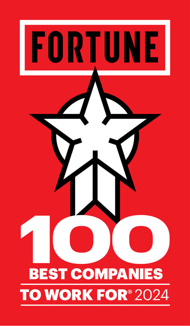 Fortune 100 logo award