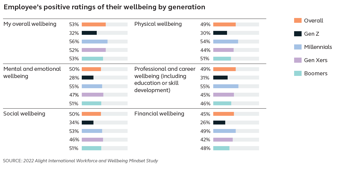  2022 Alight International Workforce and Wellbeing Mindset Study