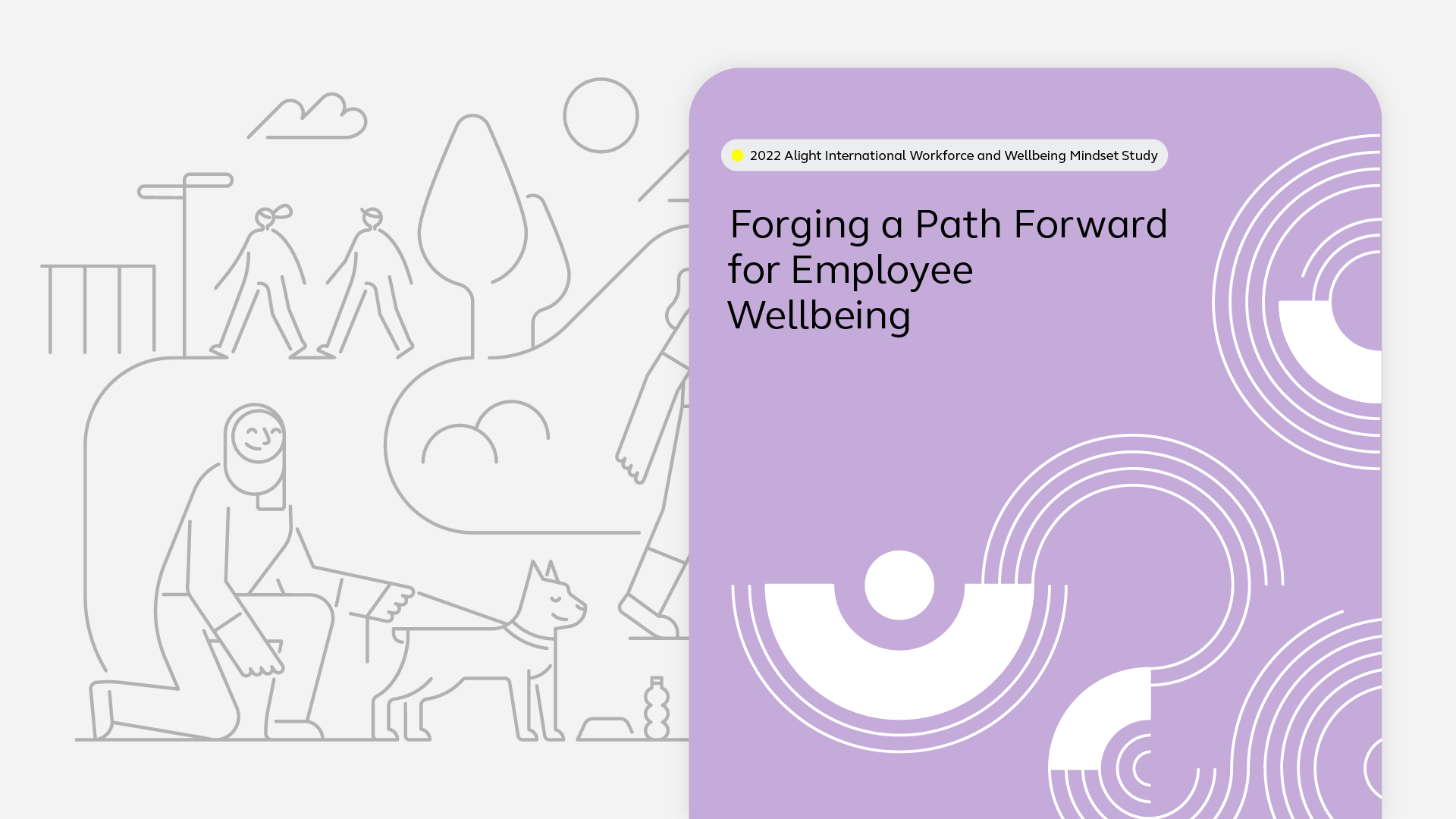 Cover of forging a path forward for employee wellbeing