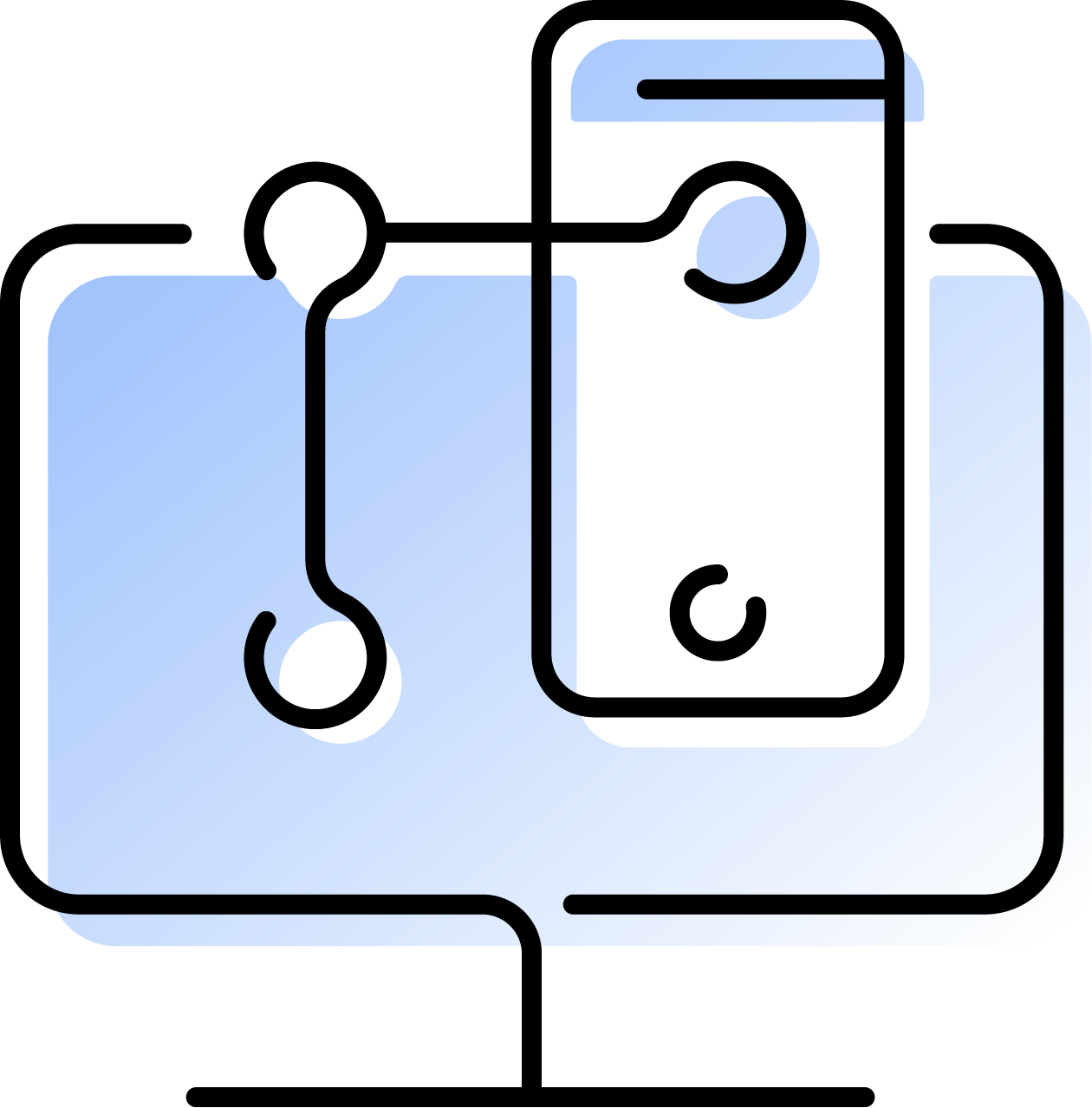 AI application illustration